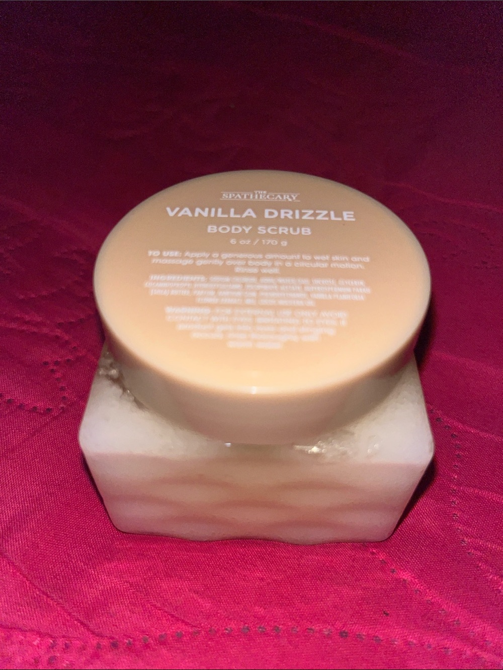 Vanilla Drizzle Body Scrub
